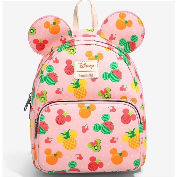 Loungefly Handbags - Loungefly Disney Mickey Mouse Fruit Mini Backpack 5 out of 5 Customer Rating